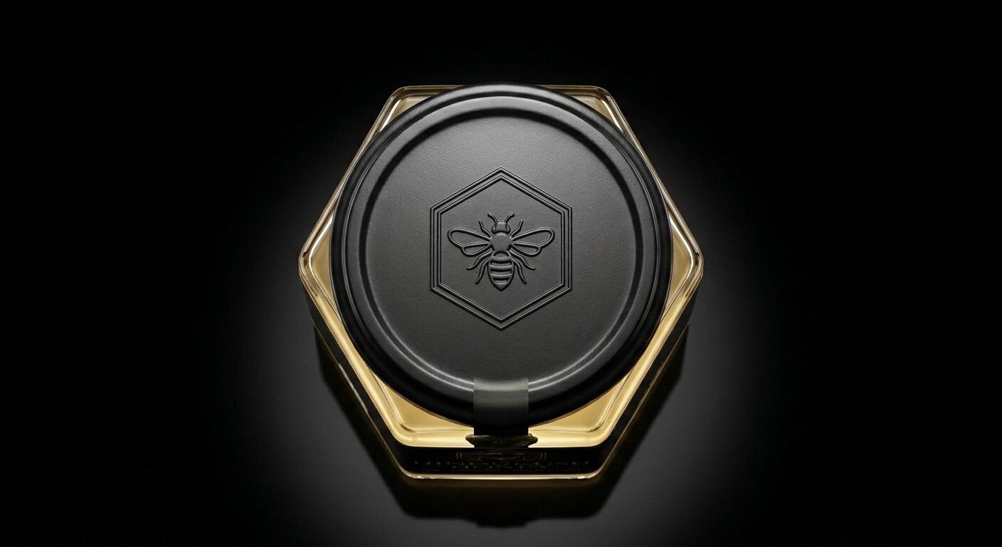 Zaytoon jar — top down view